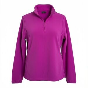 Champion Women’s Magenta 1/4-Zip Fleece Pullover Size Medium